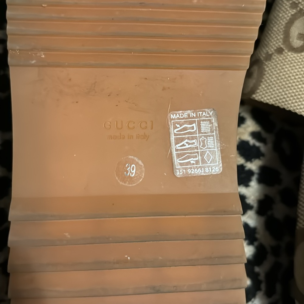 Gucci platform sandal size 39 - Picture 5 of 5